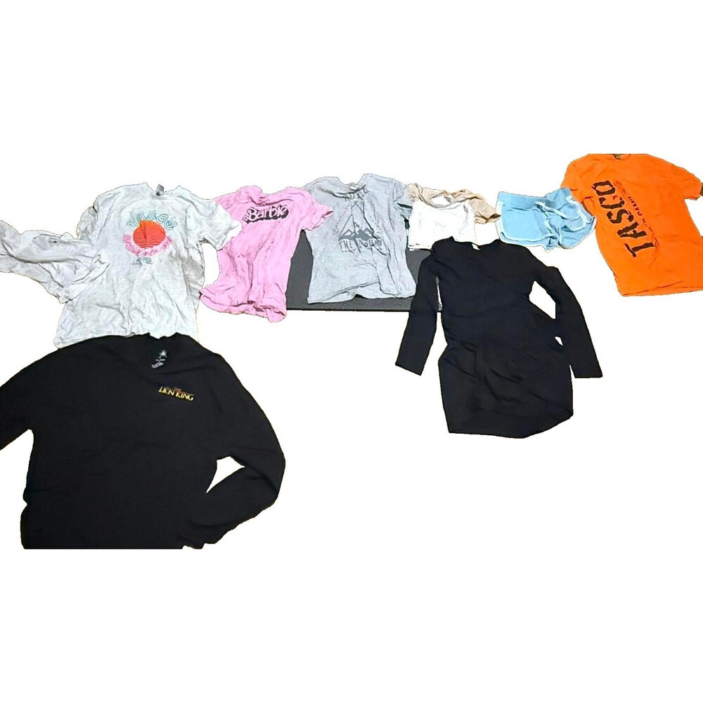 8 pc Youth Girls Clothing Wholesale Bundle Lot Set Sizes YS, M, L,12/13Y